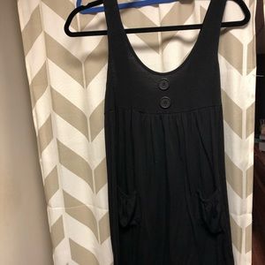 Black baby doll dress